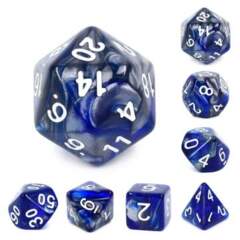 Foam Brain: Cold Iron Dice Set